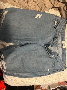 Light Blue Distressed Men’s Jeans